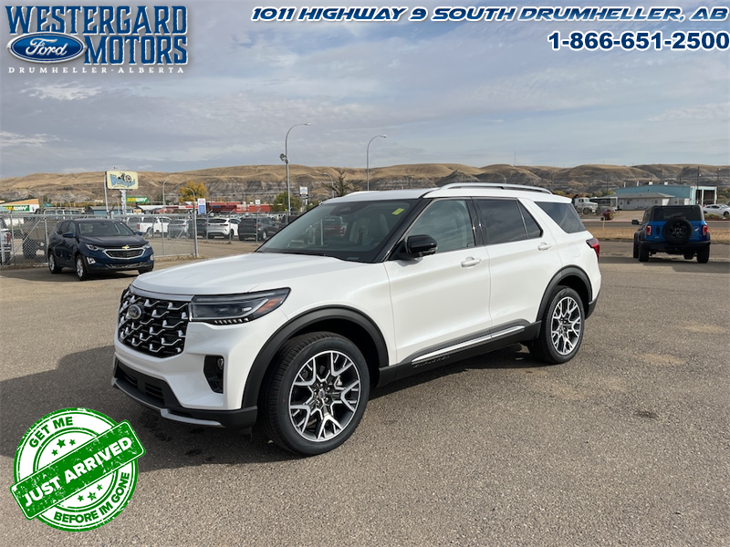 Used SUV 2025 Ford Explorer K8H Star White Tri-Coat