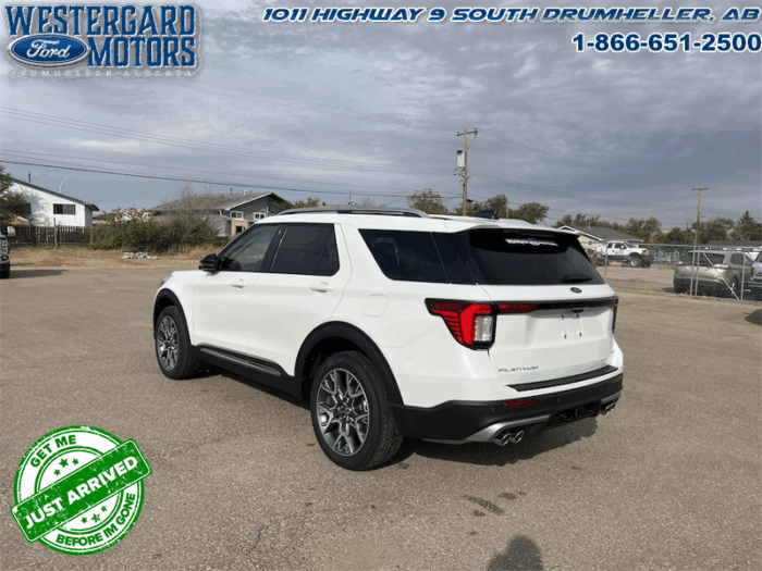2025 Ford Explorer Platinum  - Leather Seats - Leather Package - Image 3