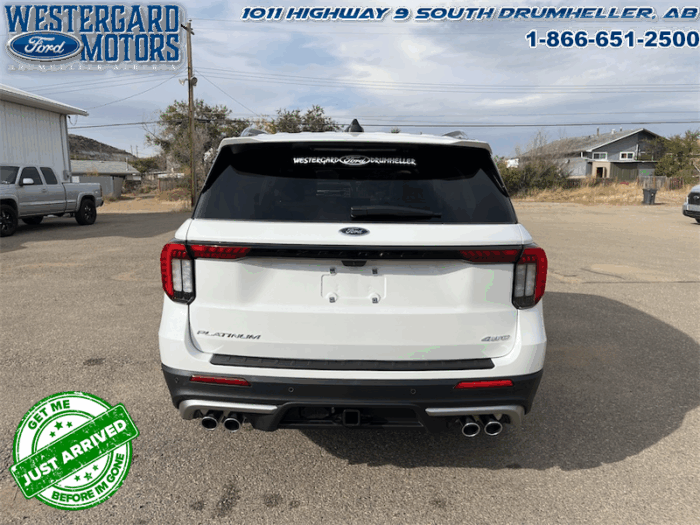 2025 Ford Explorer Platinum  - Leather Seats - Leather Package - Image 4