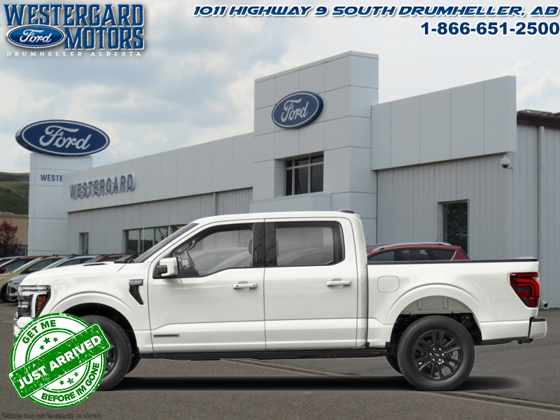 Used Crew Cab 2025 Ford F-150 W7L Star White Tri-Coat