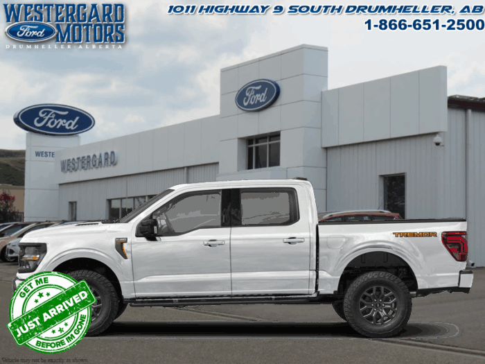 Used Crew Cab 2025 Ford F-150 W4L Space White Metallic