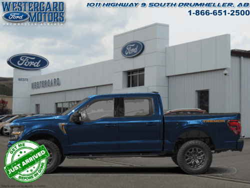 Used Crew Cab 2025 Ford F-150 W4L Antimatter Blue Metallic