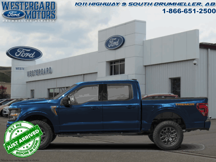 Used Crew Cab 2025 Ford F-150 W4L Antimatter Blue Metallic