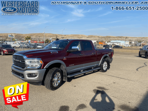 Used Crew Cab 2020 Ram 3500 LARAMIE Red