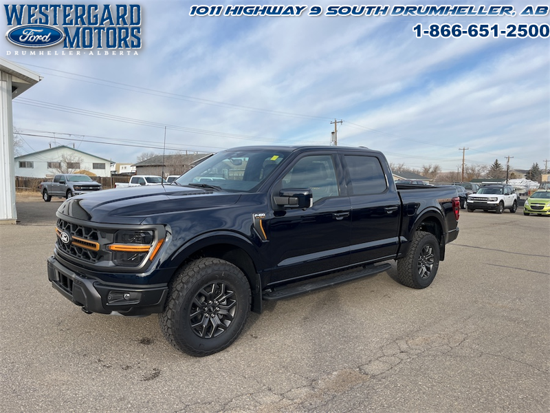 Used Crew Cab 2025 Ford F-150 W4L Antimatter Blue Metallic