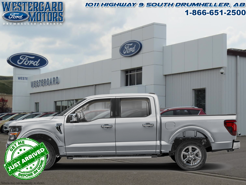 Used Crew Cab 2025 Ford F-150 W3L Iconic Silver Metallic