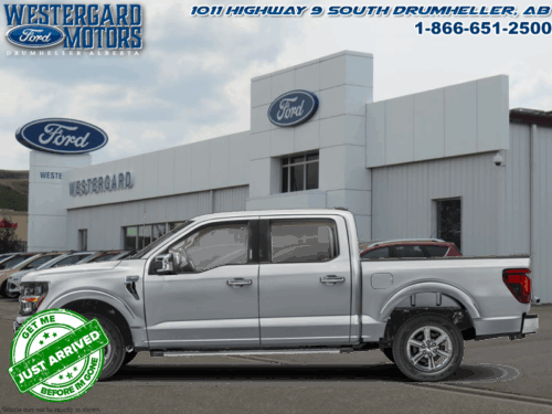 Used Crew Cab 2025 Ford F-150 W3L Iconic Silver Metallic