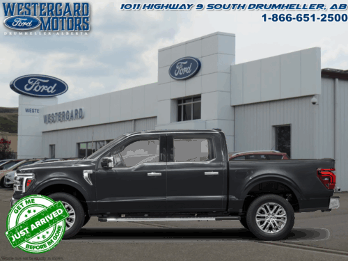 Used Crew Cab 2025 Ford F-150 W5L Agate Black Metallic