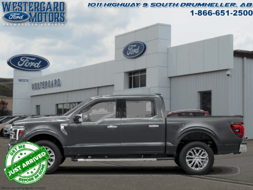 Used Crew Cab 2025 Ford F-150 W5L Carbonized Grey Metallic