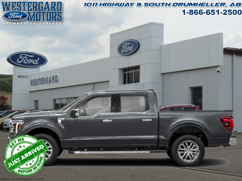 Used Crew Cab 2025 Ford F-150 W5L Carbonized Grey Metallic