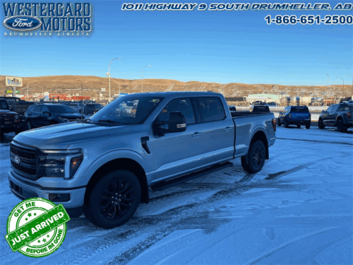 Used Crew Cab 2025 Ford F-150 W5L Iconic Silver Metallic
